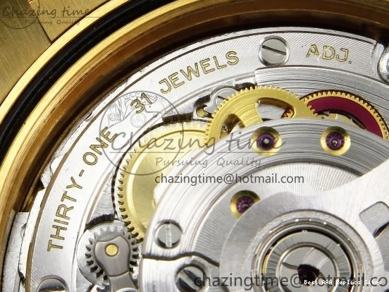 Best AAA Replica Sites Bezel ARF 228238 Crystal Diamonds Bracelet DayDate WrinkleFree 40 YG President VR 1550 on Steel 904L 0123